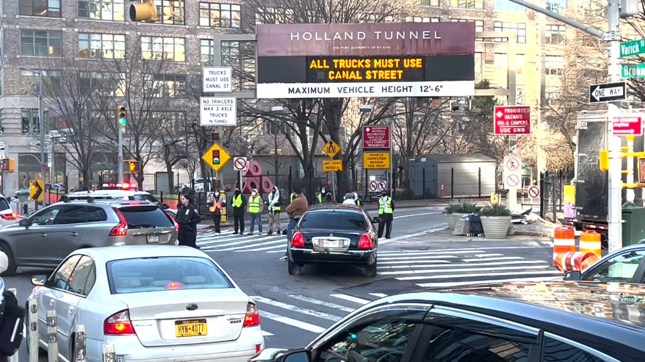 ProPalestinian protesters disrupt traffic in Manhattan